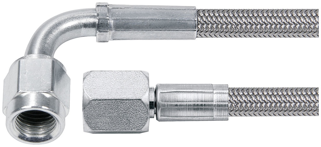 [ALL46404-30] Allstar Performance - 30in #4 Line -4 Str/-4 90 Deg Tube Style