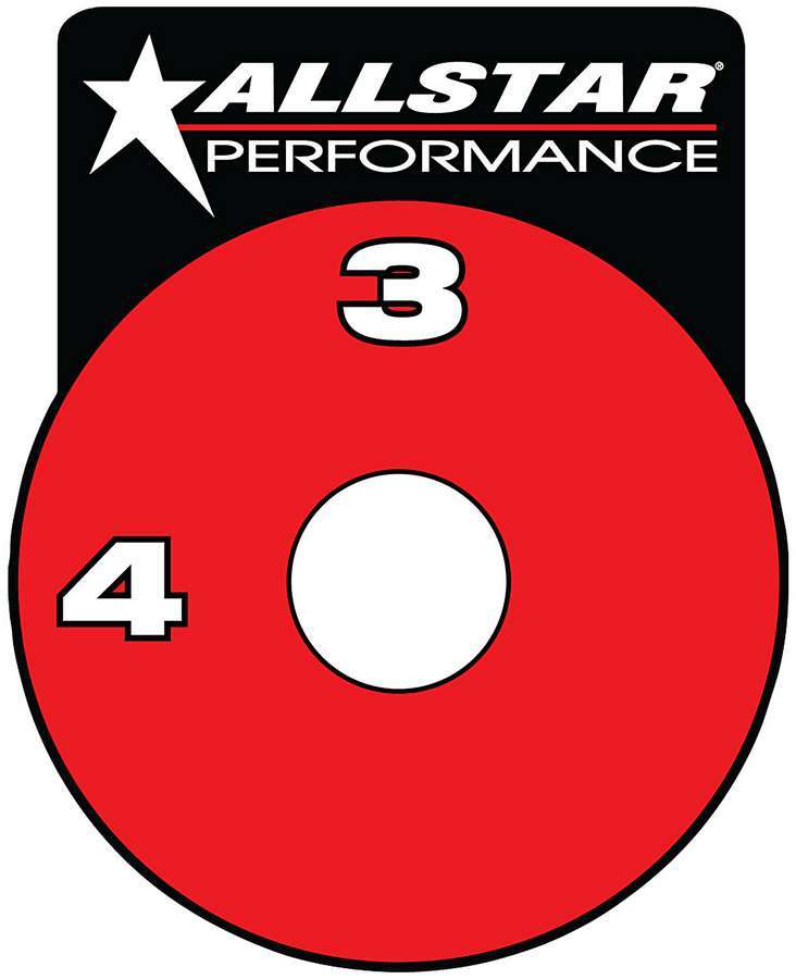 [ALL48011] Allstar Performance - RF Brake Shut-Off Valve Decal