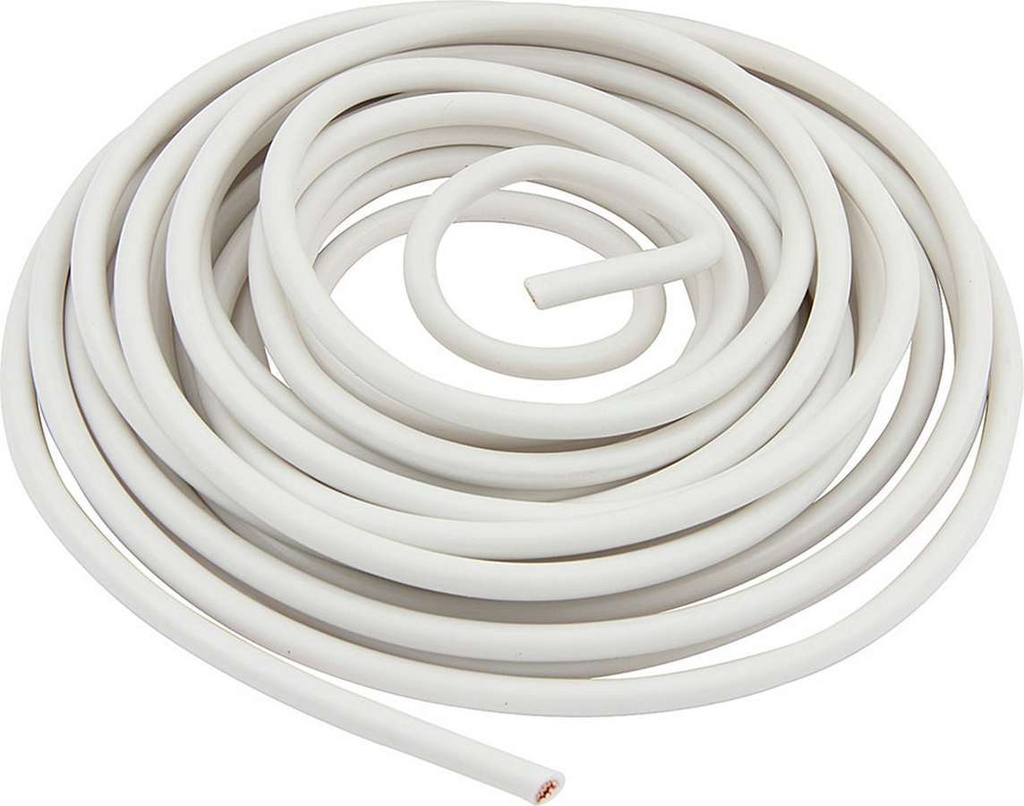Allstar Performance - 10 Awg White Primary Wire 10ft