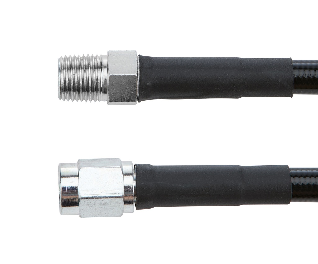 [ALL48435-30] Allstar Performance - Coated Braided Line 30in #3Hose -3Str/ 1/8in
