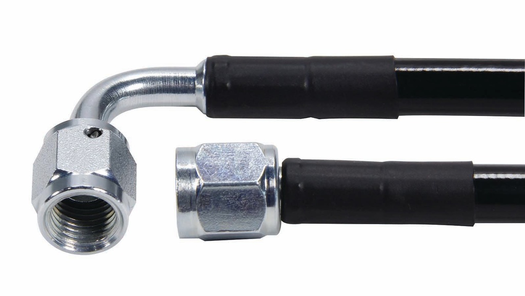[ALL48444-40] Allstar Performance - Coated Line #4 Str to 90 Steel Ends 40in