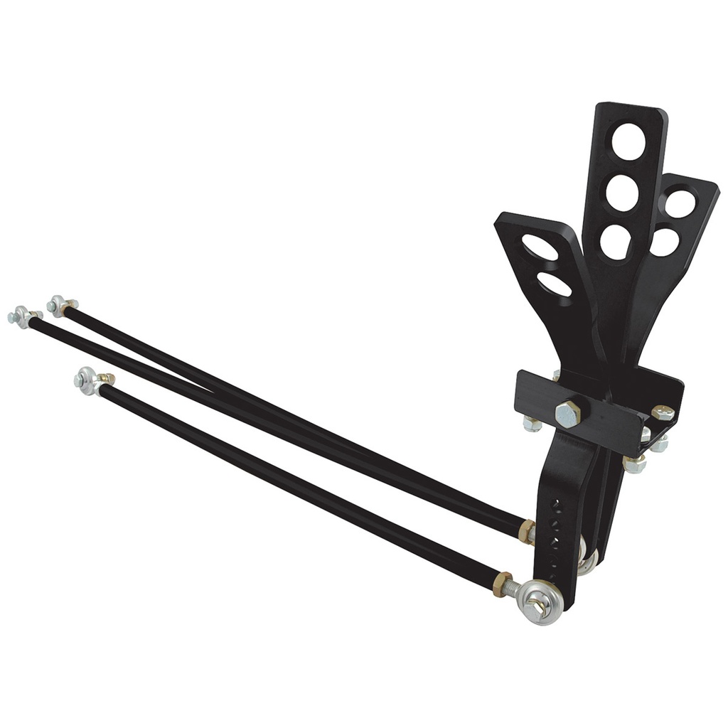 [ALL54112] Allstar Performance - 3 Lever Shifter Black