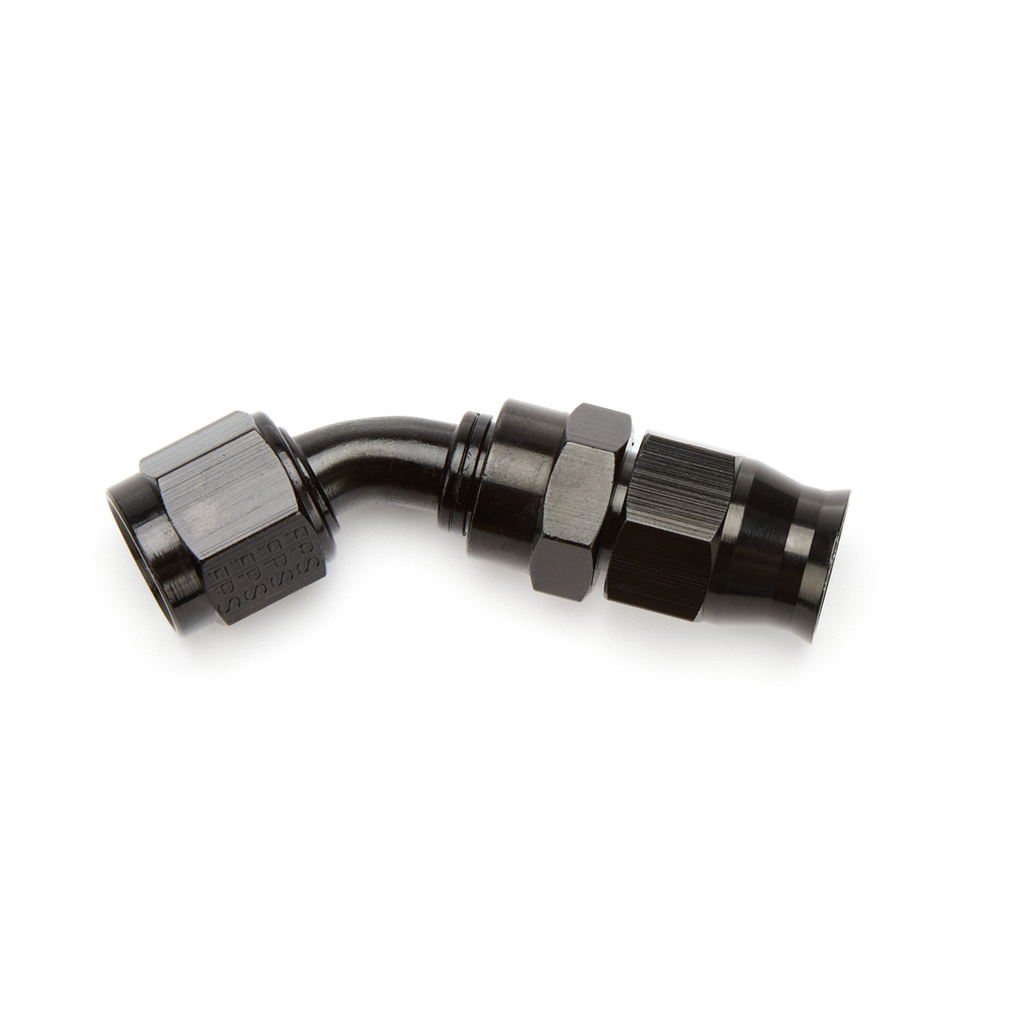 [AFS15351] 6an 45-Deg PTFE Hose End Black Anodized