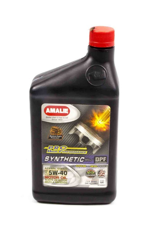 [AMA65696-56] Amalie - Pro Hp Syn Blend 5w40 Oil 1qt