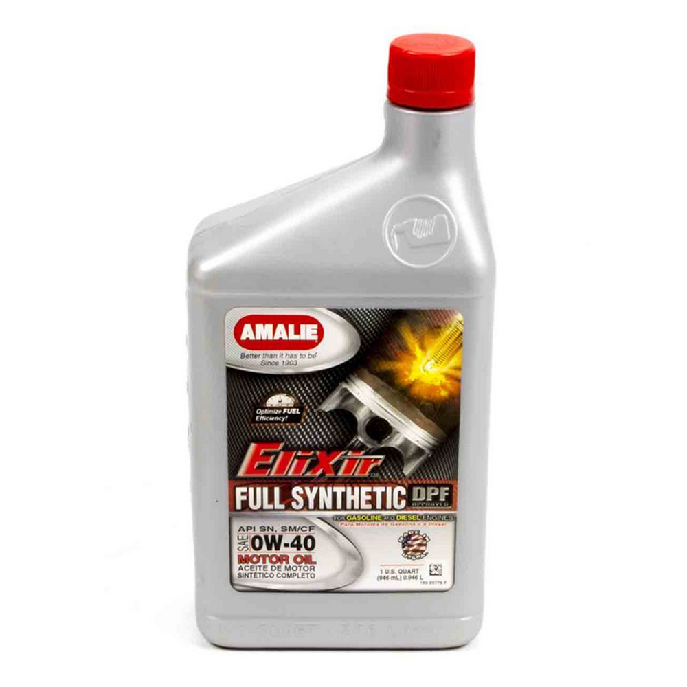 [AMA65776-56] Amalie - Elixir Full Syn 0w40 Oil 1Qt