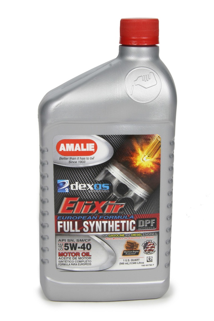 [AMA65796-56] Amalie - Elixir Full Synthetic 5w40 Dexos2 1Qt