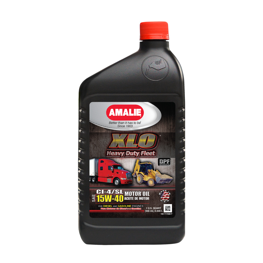 [AMA71706-56] Amalie - Xlo Heavy Duty Fleet Engine Oil 15w40 Case 1 Qt.