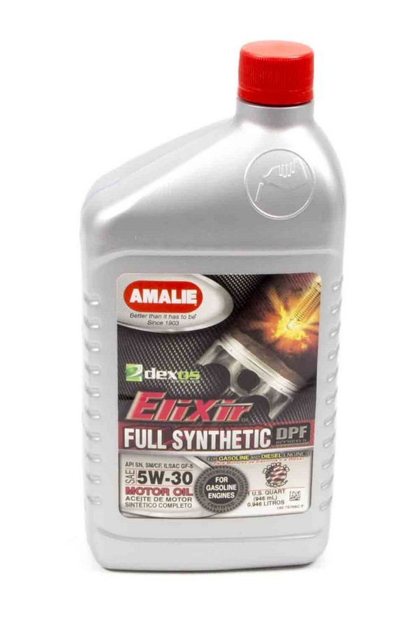 [AMA75766-56] Amalie - Elixir Full Synthetic 5w30 Oil 1Qt