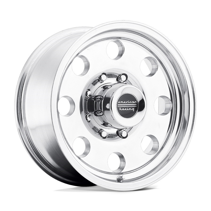 [AMRAR1727982] American Racing Wheels - Baja 17x9 8x165.10 Polished Wheel