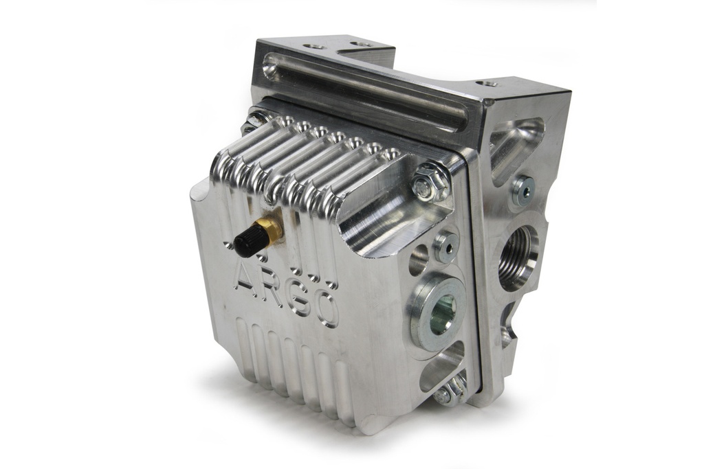 [ARGHPF301] Argo Manufacturing-Billet Remote Filter Mnt W/ Screen
