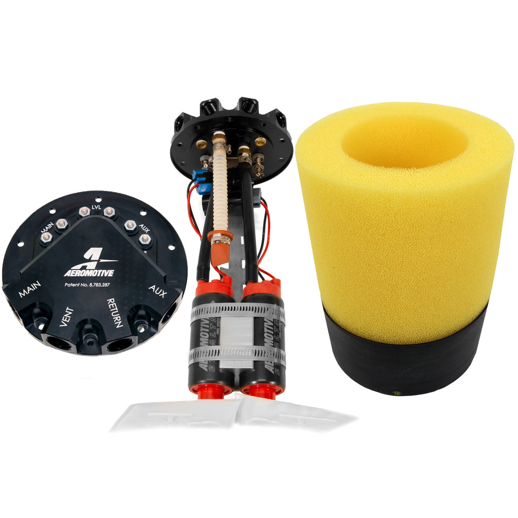 [AFS18357] Aeromotive-Fuel Pump Dual 340 Chevy Truck 05-17
