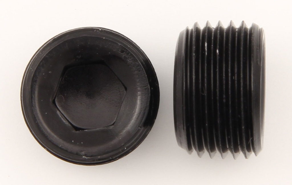 [XRP993203BB] Xrp-Xtreme Racing Prod. - 1/4In Allen Head Pipe Plug (2Pk) Black