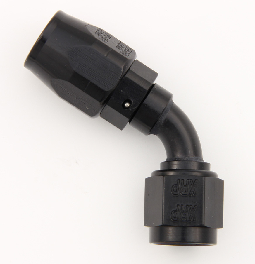 [XRP206012BB] Xrp-Xtreme Racing Prod - #12 60 Deg Dbl Swivel Hose End Black