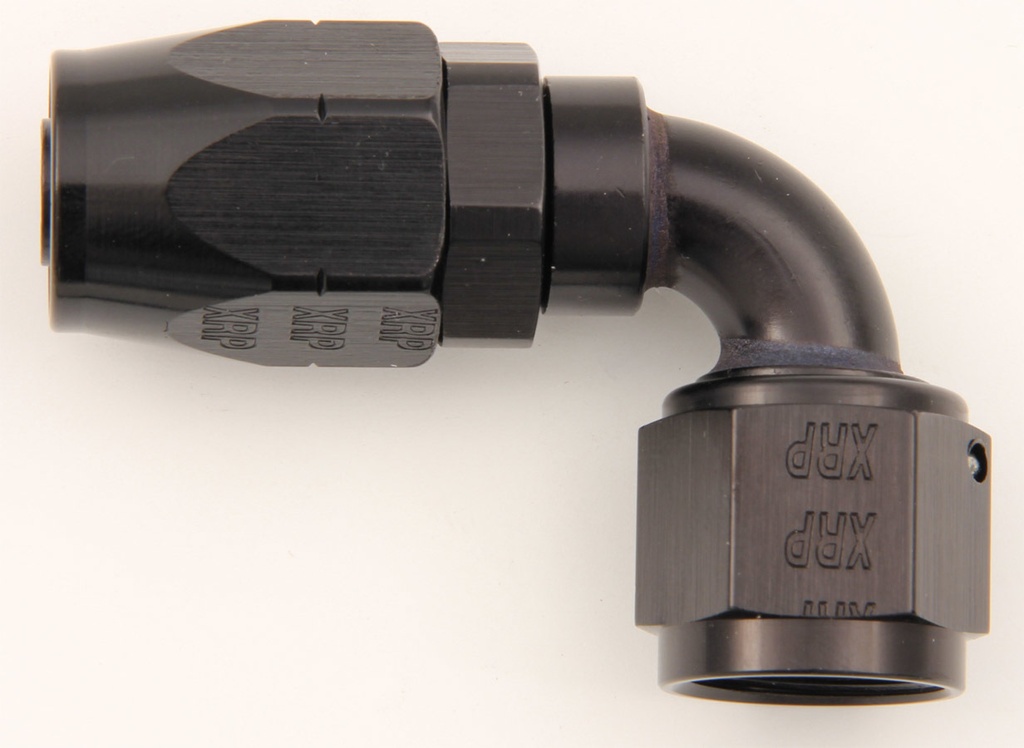 [XRP209006BB] Xrp-Xtreme Racing Prod. - #6 90 Deg Double Swivel Hose End Black