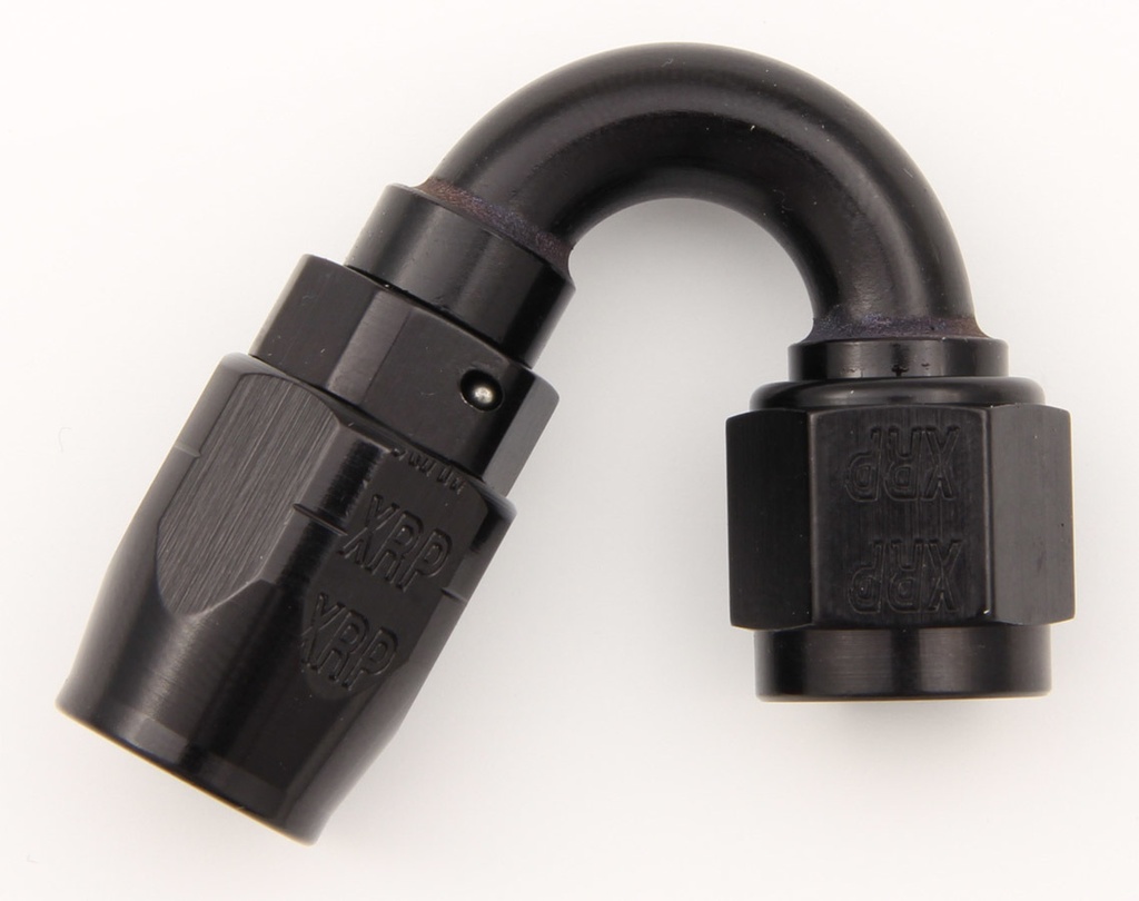 [XRP215012BB] Xrp-Xtreme Racing Prod. - #12 150 Deg Dbl Swivel Hose End Black