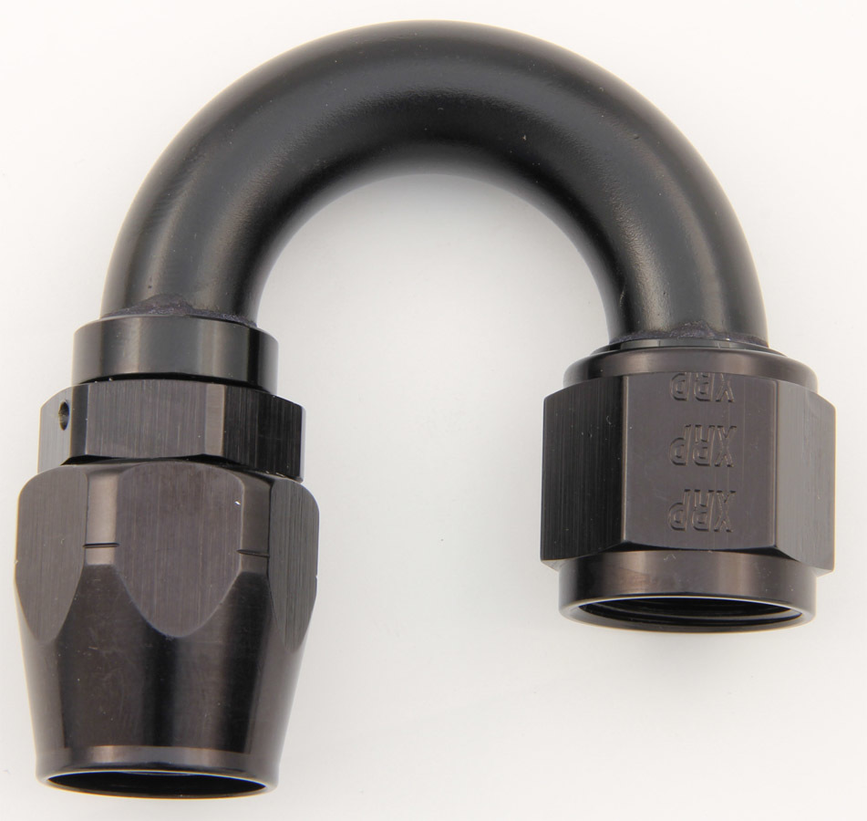 [XRP218006BB] Xrp-Xtreme Racing Prod. - #6 180 Deg Dbl Swivel Hose End Black