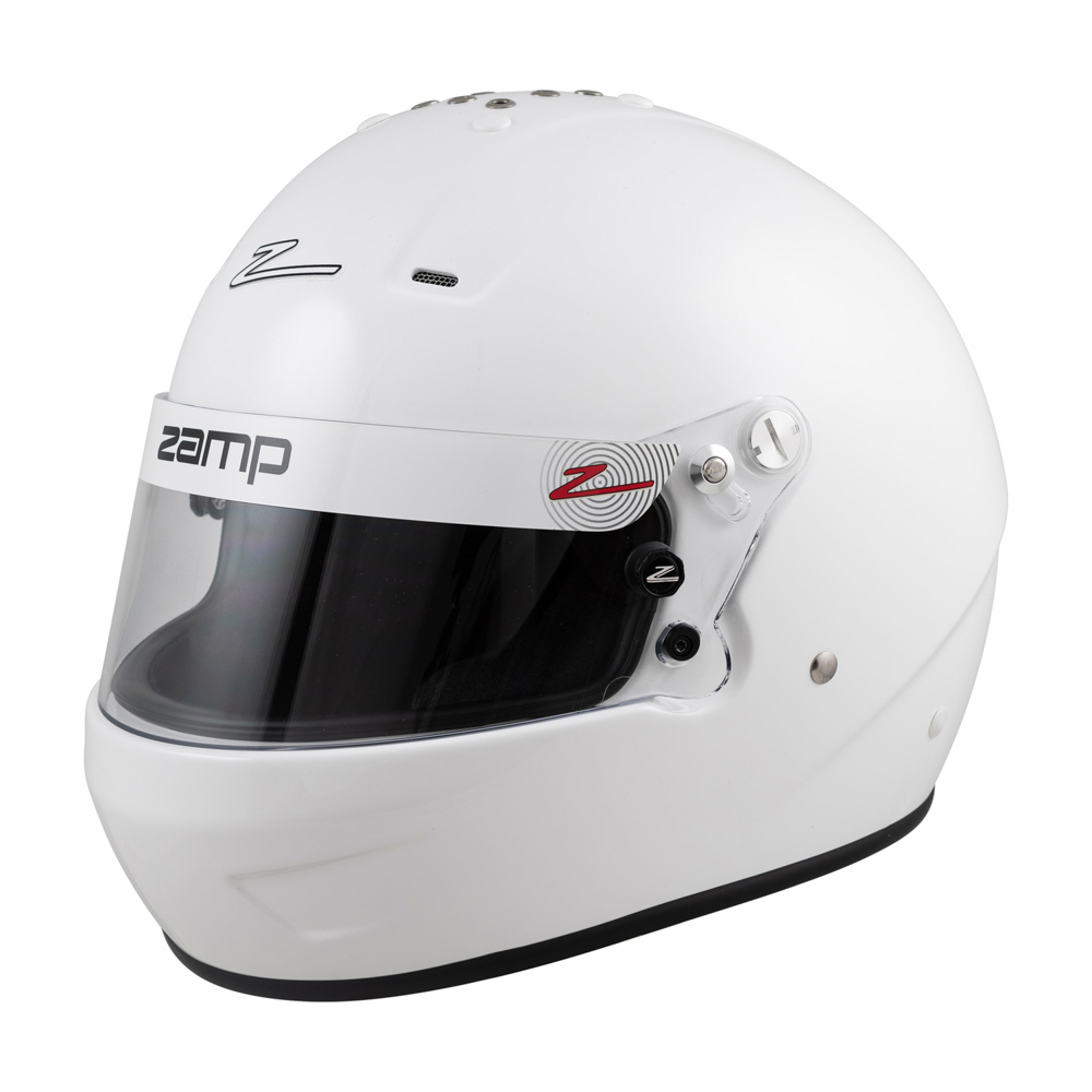[ZAMH770001M] Zamp Racing - Helmet RZ-56 Medium White SA2020