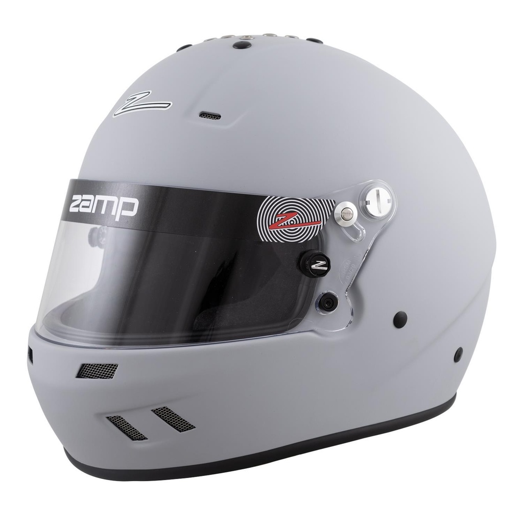 [ZAMH77215FXL] Zamp Racing - Helmet RZ-59 XL Matte Gray SA2020