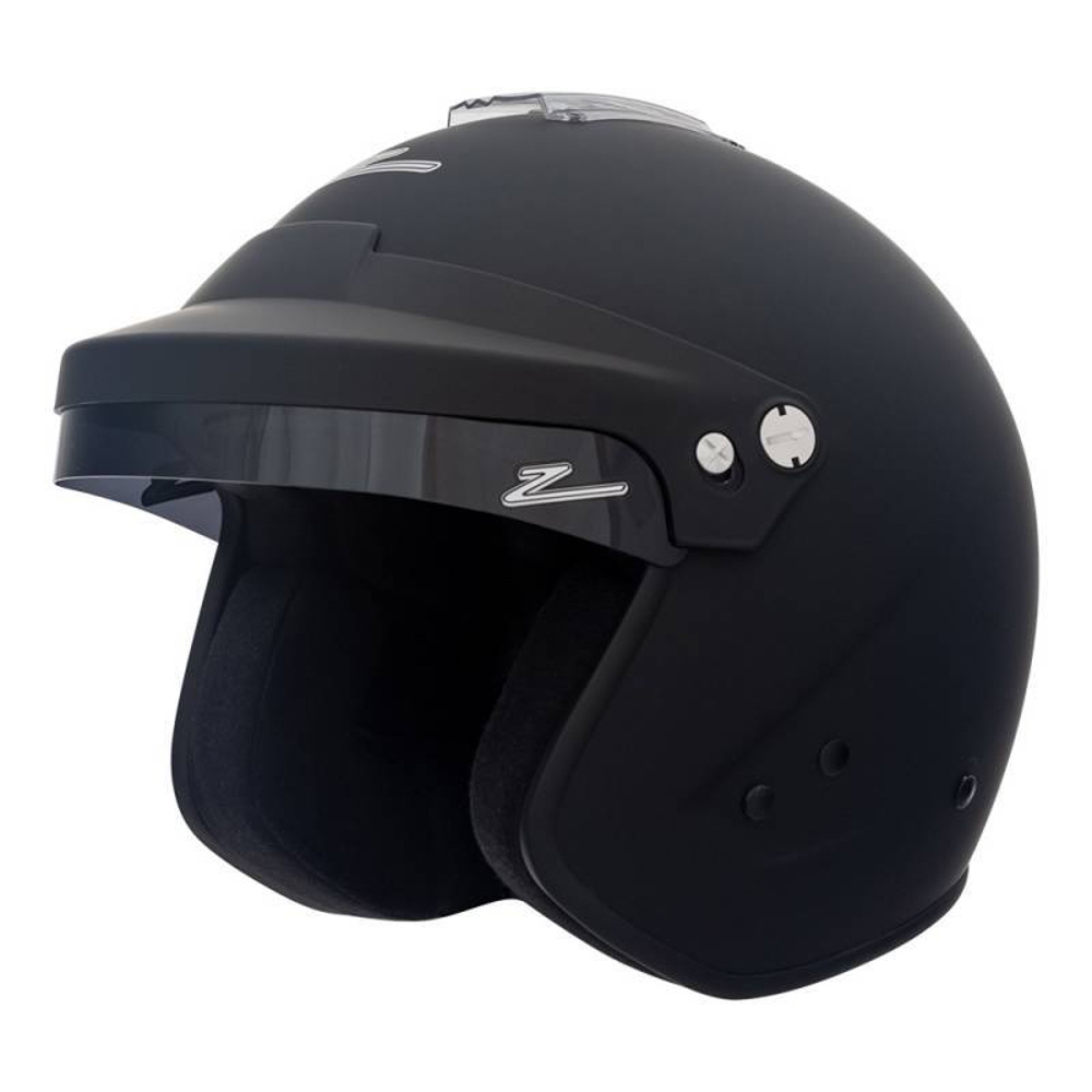[ZAMH77403FL] Zamp Racing - Helmet RZ-18H Large Flat Black SA2020