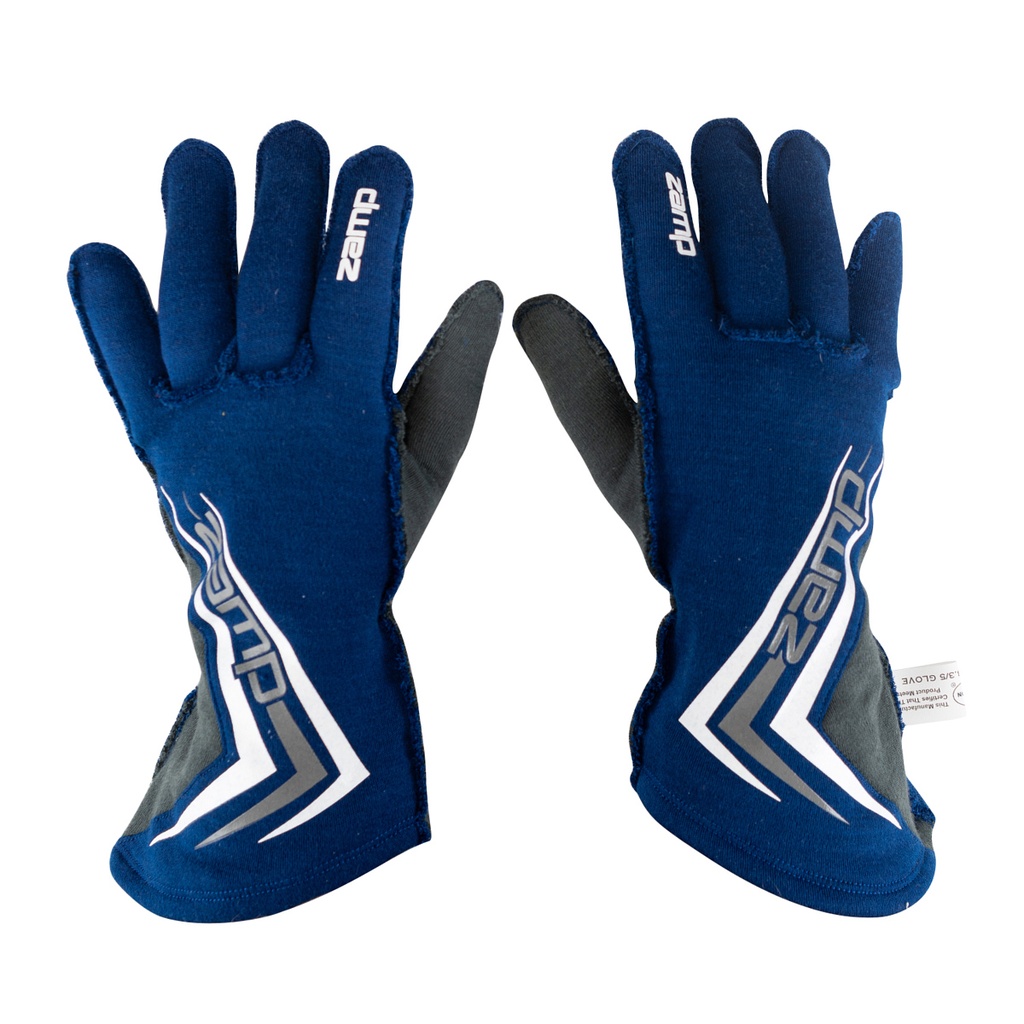 [ZAMRG20004M] Zamp Racing - Gloves ZR-60 Medium Blue