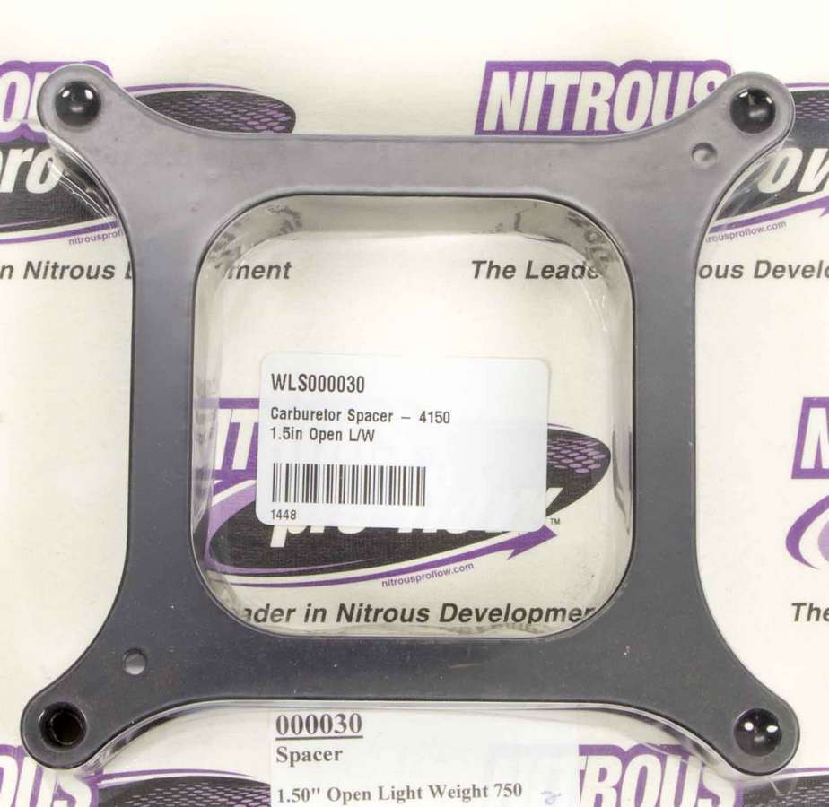[WLS000030] Wilson Manifolds - Carburetor Spacer - 4150 1.5in Open L/W