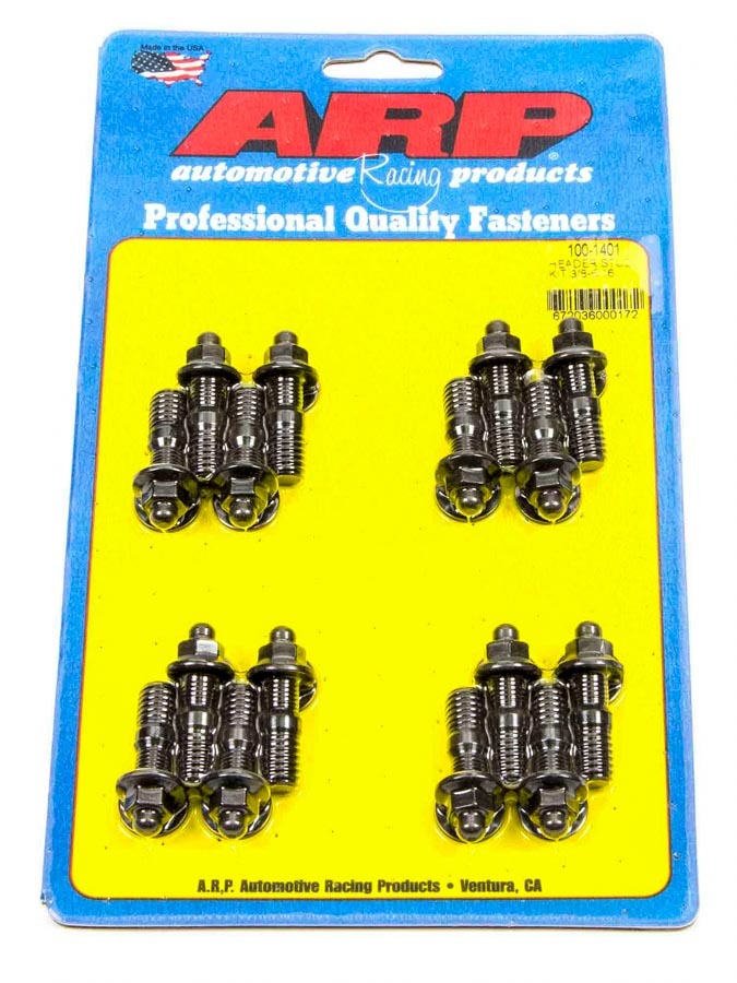 [ARP100-1401] ARP - Header Stud Kit - 6pt. 3/8 x 1.500 OAL (16)