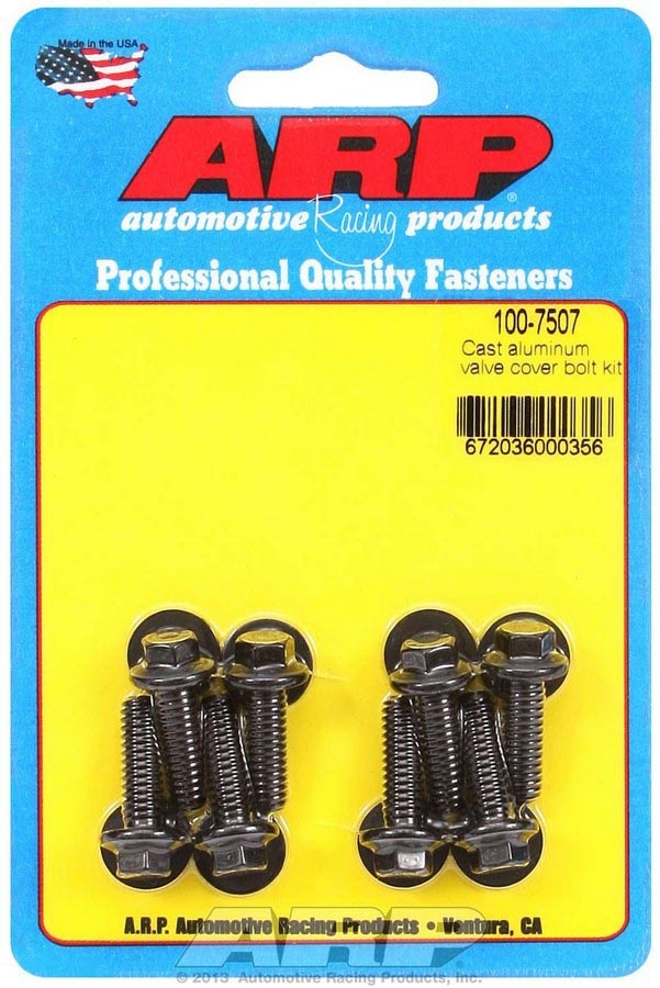 [ARP100-7507] ARP - Valve Cover Bolt Kit 6pt 1/4-20 x .812 (8pk)