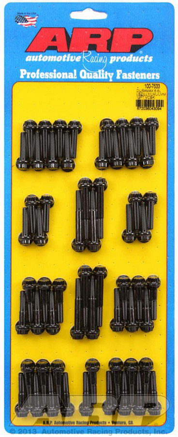 [ARP100-7533] ARP - Valve Cover Bolt Kit 12pt - Duramax 6.6L