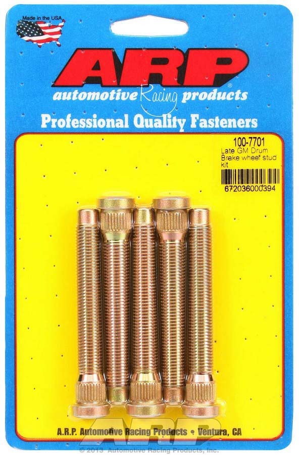 [ARP100-7701] ARP - Wheel Stud Kit - 7/16-20 3.165/.486 Knurl (5)