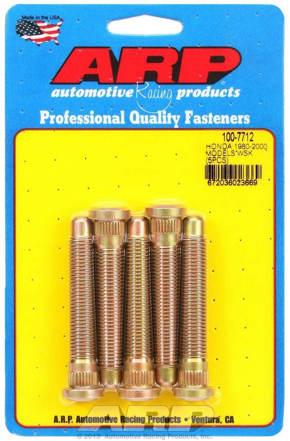 [ARP100-7712] Arp - Wheel Stud Kit - M12x1.5 2.850/.485 Knurl