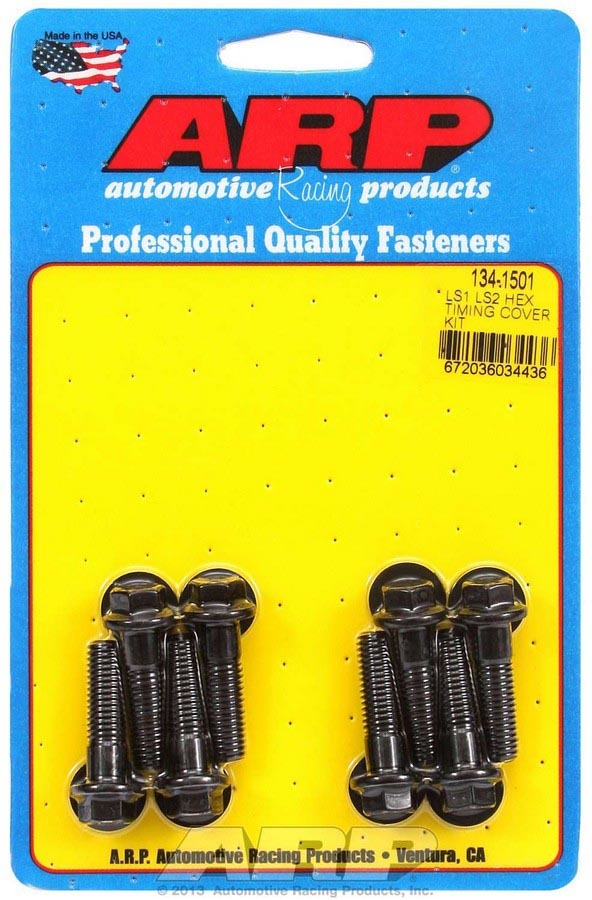 [ARP134-1501] ARP - Timing Cover Bolt Kit - 6pt. LS1/LS2