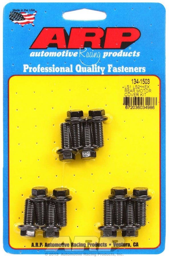 [ARP134-1503] ARP - Rear Motor Cover Bolt Kit - 6pt. LS1/LS2