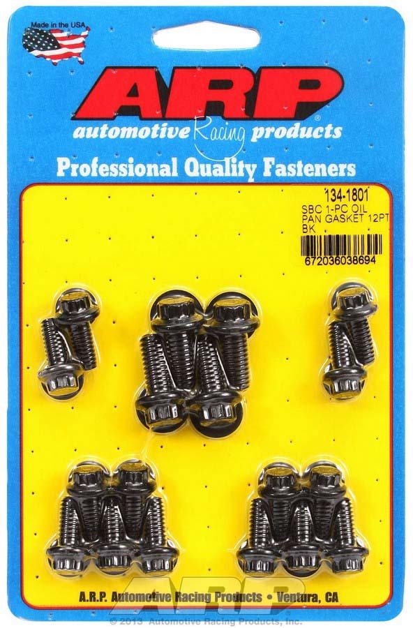 [ARP134-1801] Arp - SBC Oil Pan Bolt Kit - 12pt.