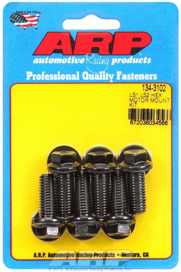 [ARP134-3102] Arp - Motor Mount Bolt Kit 6pt. Ls1/Ls2