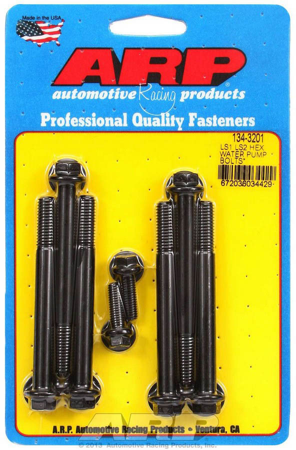 [ARP134-3201] ARP - W/P & Thermostat Housing Bolt Kit - 6pt. LS1/LS2