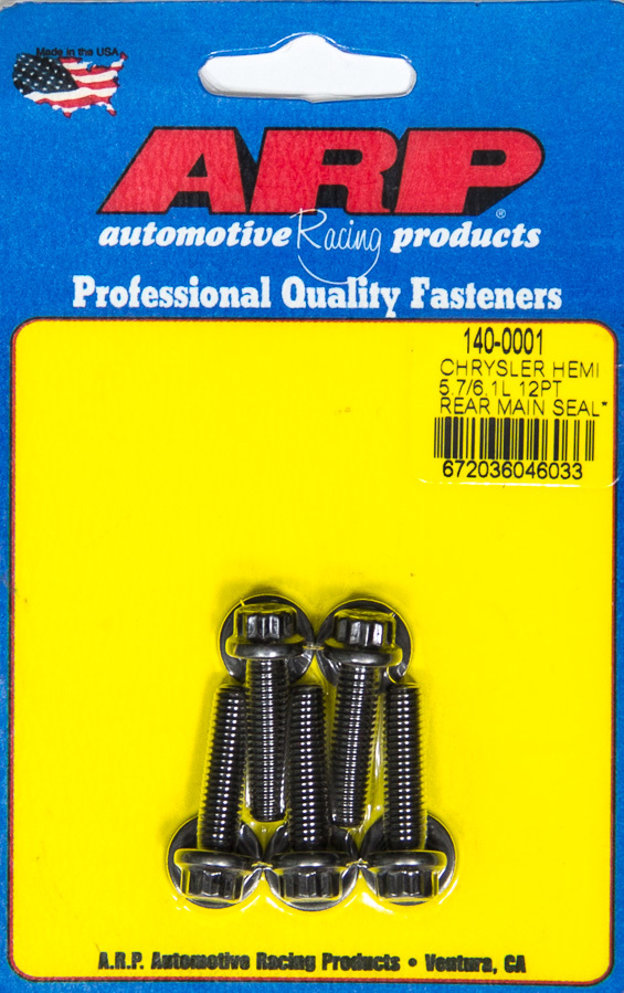 [ARP140-0001] Arp - Rear Motor Cover Bolt Kit Mopar 5.7/6.1L Hemi