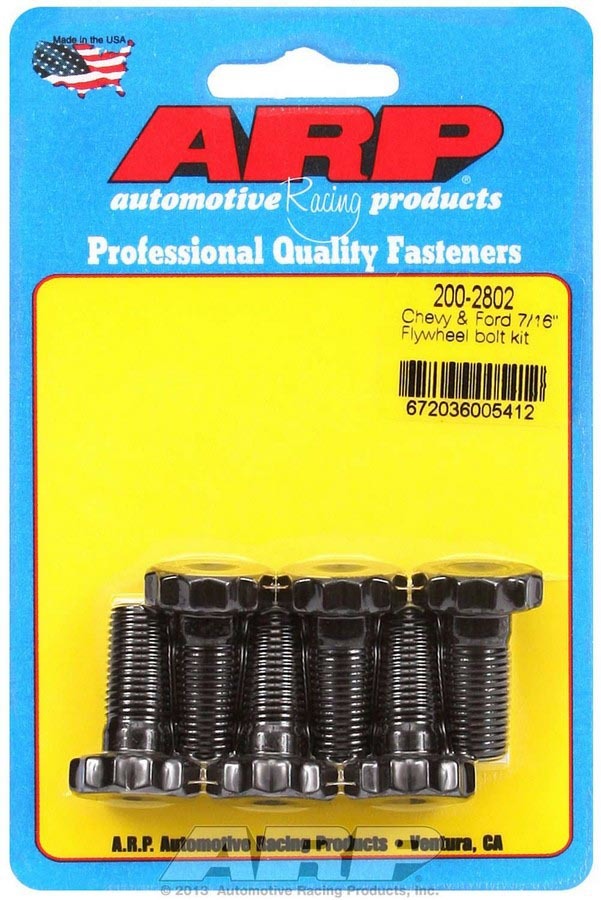 [ARP200-2802] ARP - Chevy/Ford Flywheel Bolt Kit