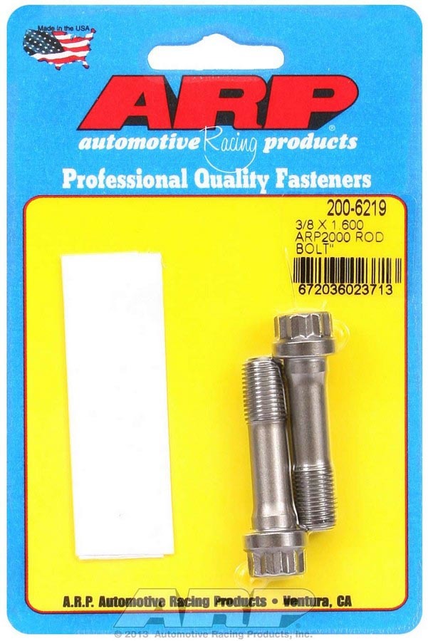 [ARP200-6219] ARP - Replacement Rod Bolt Kit 3/8 (2)