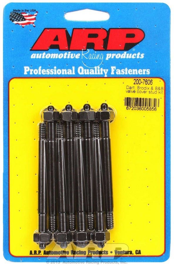 [ARP200-7606] ARP - Valve Cover Stud Kit 1/4 6pt. (8)