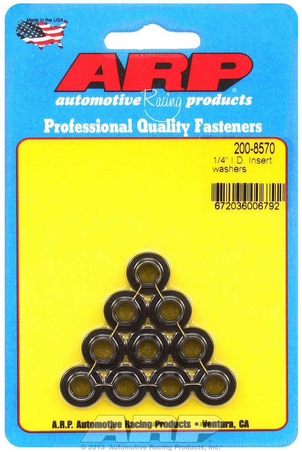 [ARP200-8570] ARP - Insert Washers - 1/4 ID (10)