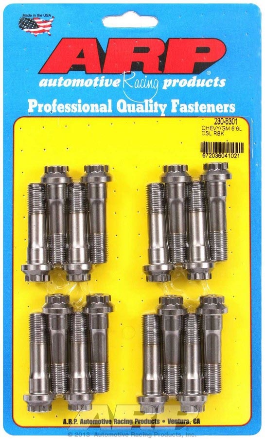 [ARP230-6301] ARP - GM Rod Bolt Kit - Fits 6.6L Duramax