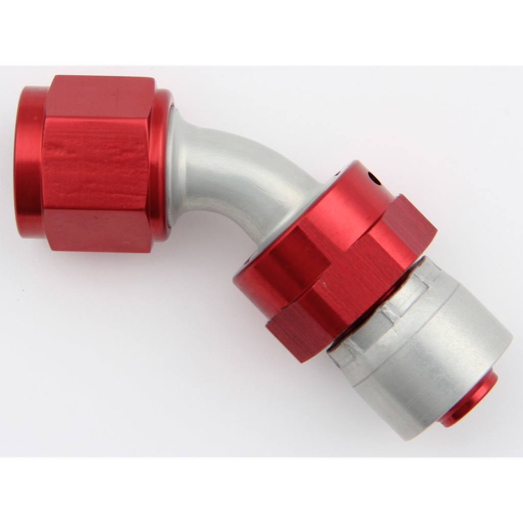 [AERFBM4226] Aeroquip - #16 45 Deg Elbow 37 Deg JIC Crimp Swivel Fitting