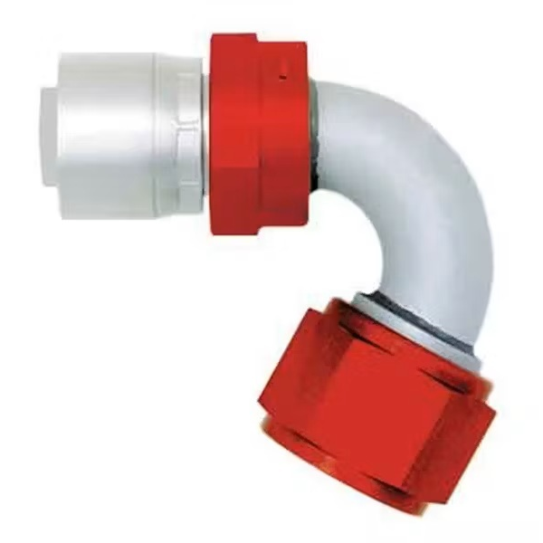 [AERFBM4242] Aeroquip - #6 120 Deg Startlite Crimp Fitting
