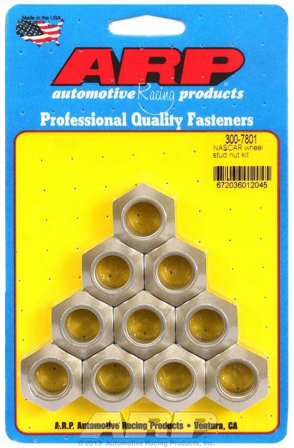 [ARP300-7801] ARP - Nascar Wheel Stud Nut Kit (10)
