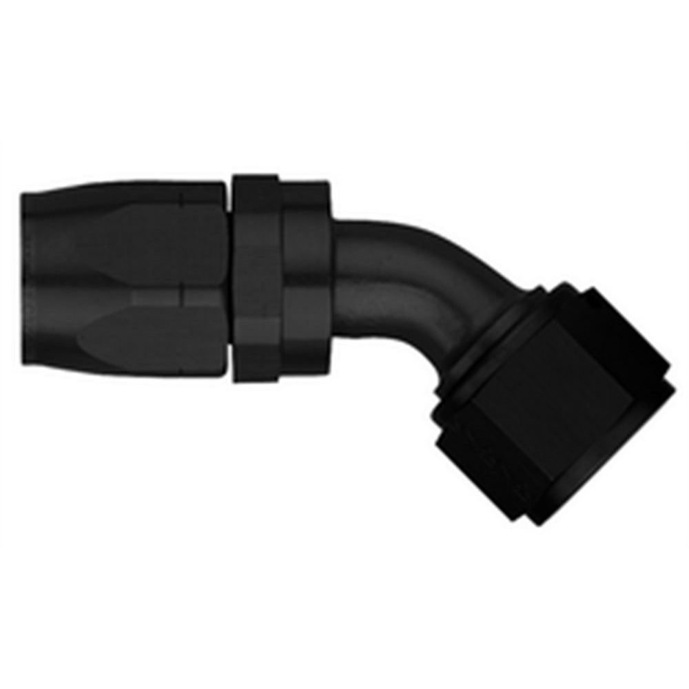 [AERFBM4422] Aeroquip - #6 45 Deg Hose End Black