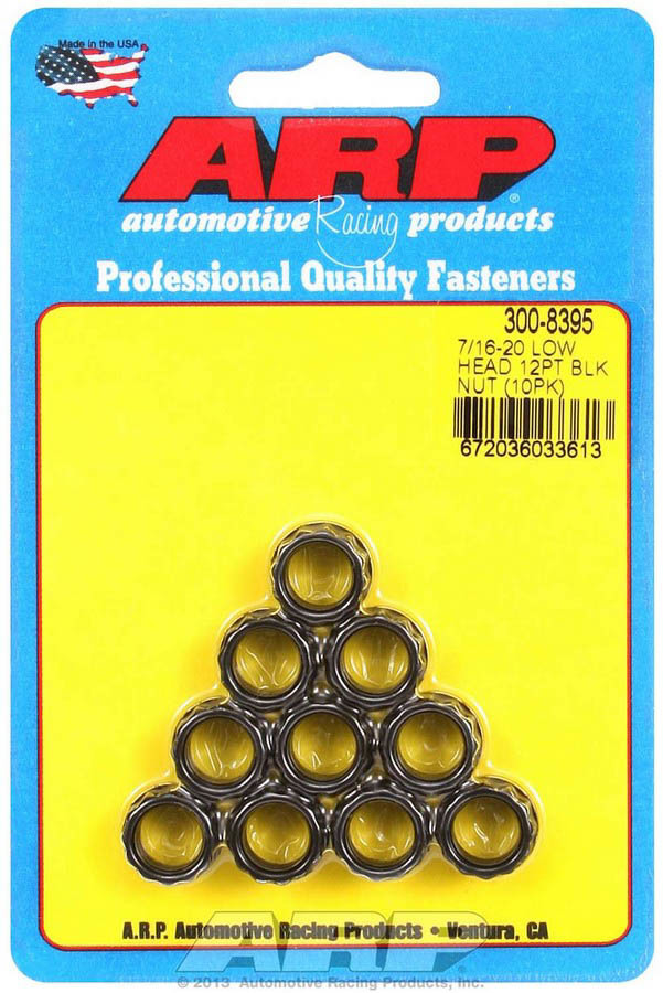 [ARP300-8395] Arp - 7/16-20 12pt. Nuts (10)