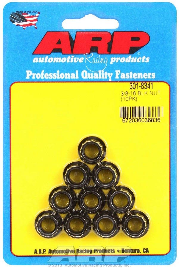 [ARP301-8341] ARP - 3/8-16 12pt. Nuts (10)