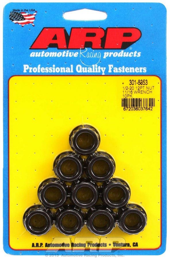 [ARP301-8353] ARP - 1/2-20 12pt Nuts (10pk)