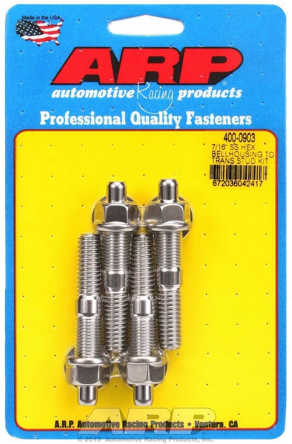 [ARP400-0903] ARP - 7/16-14 x 2.750 Stud Kit Bellhousing to Trans
