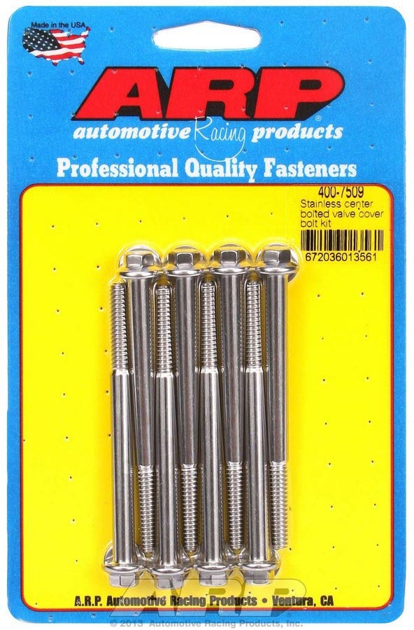 [ARP400-7509] ARP - S/S Valve Cover Bolt Kit 1/4in- 20 6pt. (8)